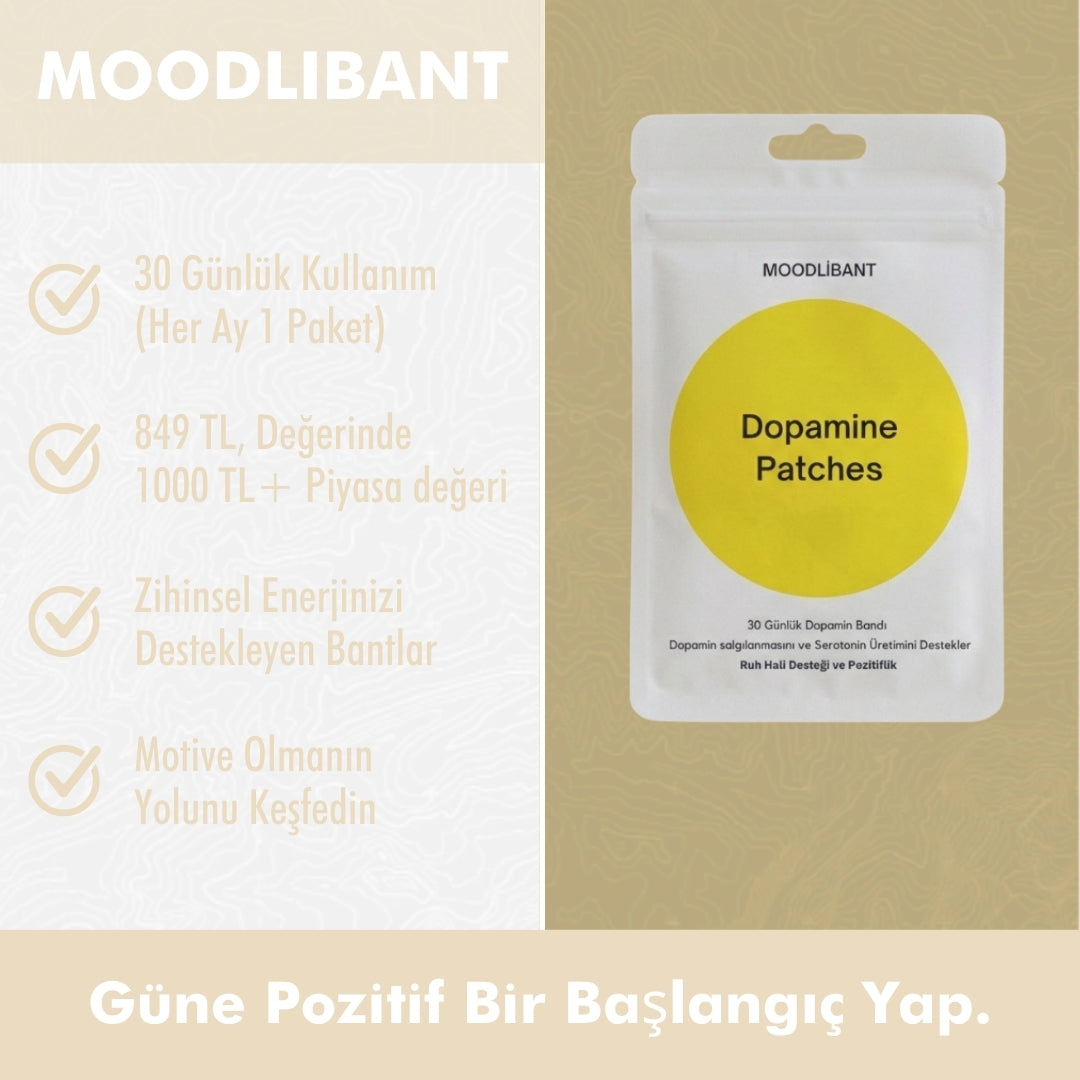 MOODLİBANT Dopamin Destekleyici Bantlar
